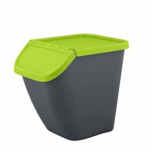 Prügikast Branq Pelican, 23 L, roheline/hall