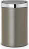 Prügikast Brabantia Touch, 40 L, pruun