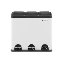 Prügikast Songmics LTB54W, 60,5x34x56,5 cm, hõbedane