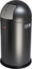 Prügikast WESCO Pushboy, 50 L, grafiit matt