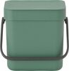 Prügikast Brabantia Sort & Go, 3 L, roheline