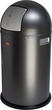 Prügikast WESCO Pushboy, 50 L, grafiit matt