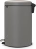 Prügikast Brabantia NewIcon, 20 L, mineral concrete grey