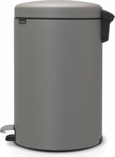 Prügikast Brabantia NewIcon, 20 L, mineral concrete grey