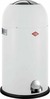 Prügikast Wesco KickMaster, 33 l, matt valge
