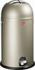 Prügikast Wesco KickMaster, 33 L, nikkel