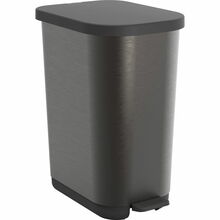 Prügikast Rotho Ribo, 35 L, 40 x 28.5 x 51.3 cm, tumehall