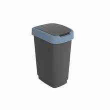 Prügikast Rotho Swing Twist, 25 L, must