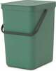 Prügikast Brabantia Sort & Go, 25 L, roheline