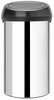 Prügikast Brabantia Touch Bin 402586, 60 L, hõbe