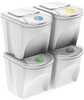 Prügikastide komplekt Prosperplast Sortibox, 25 L, hall