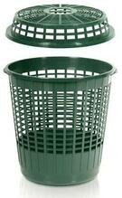 Prügikasti kaas Prosperplast PP.BASK, 60 L, roheline