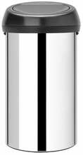 Prügikast Brabantia Touch Bin 402586, 60 L, hõbe