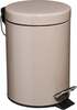 Prügikast 5five Simply Smart, 3 L, 24 cm x 17 cm, pruun