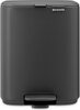 Prügikast Brabantia Bo, 7 L, Mineral Infinite Grey