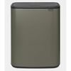 Prügikast Brabantia Bo Touch Bin, 60 L, pruun/platinum