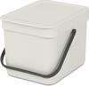 Prügikast Brabantia Sort & Go, 6 L, helehall