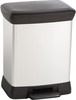Prügikast Curver Deco Bin, 30 L, hõbe
