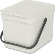 Prügikast Brabantia Sort & Go, 6 L, helehall
