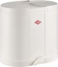 Prügikast Wesco Beta, 2 x 15 L, valge