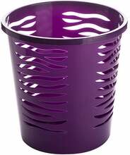 Prügikast Branq Zebra, 10 L, lilla