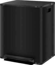 Prügikast HOMCOM, 2 x 25 L, roostevaba teras