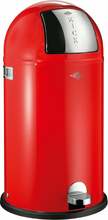 Prügikast Wesco KickBoy, 40 L, punane
