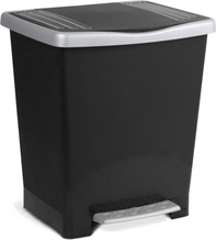 Prügikast Tatay Millenium, 23 L, must