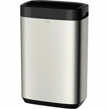 Prügikast Tork Bin B1 SS, 50 L, roostevaba teras/must