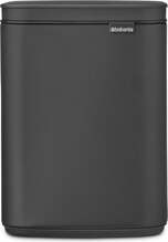 Prügikast Brabantia Bo, 4 L, tumehall