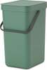 Prügikast Brabantia Sort & Go, 16 L, roheline