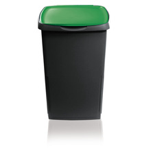 Prügikonteiner GioStyle Ecosolution, 45 L, 37 x 36 x 53.5 cm, tumehall/roheline