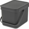 Prügikast Brabantia Sort & Go, 6 L, hall