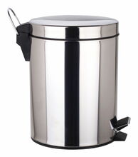 Prügikast Benedomo, 5 L, roostevaba teras