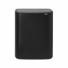 Prügikast Brabantia Bo Touch Bin, 2x30 L, must