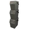 Prügikast Prosperplast Sortibox, 3 x 25 L, kivihall