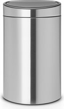 Prügikast Brabantia Touch Bin, 10 + 23 L, matt teras