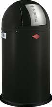 Prügikast Wesco Pushboy, 50 L, matt must