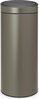 Prügikast Brabantia Touch Bin, 30 L, pruun/hall