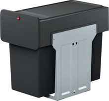 Prügikast Hailo EcoLine Design L, 2x14L, must