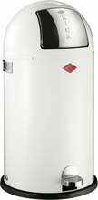 Prügikast Wesco KickBoy, 40 L, valge