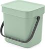 Prügikast Brabantia Sort & Go, 3 L, nefriitroheline
