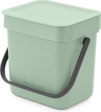 Prügikast Brabantia Sort & Go, 3 L, nefriitroheline