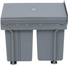 Prügikast HOMCOM, 40 L, hall