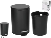 Prügikast Bath&Go, 3 L, must
