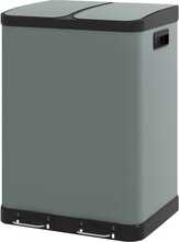 Prügikast HOMCOM, 2 x 30 L, metall
