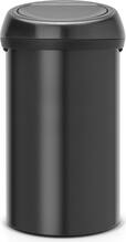 Prügikast Brabantia Touch, 60 L, must