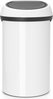 Prügikast Brabantia Touch Bin, 60 L, valge
