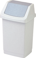 Prügikast Curver Click-It, 9 L, hall/kreem
