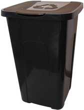 Prügikast Jotta Greg, 50 L, pruun/must